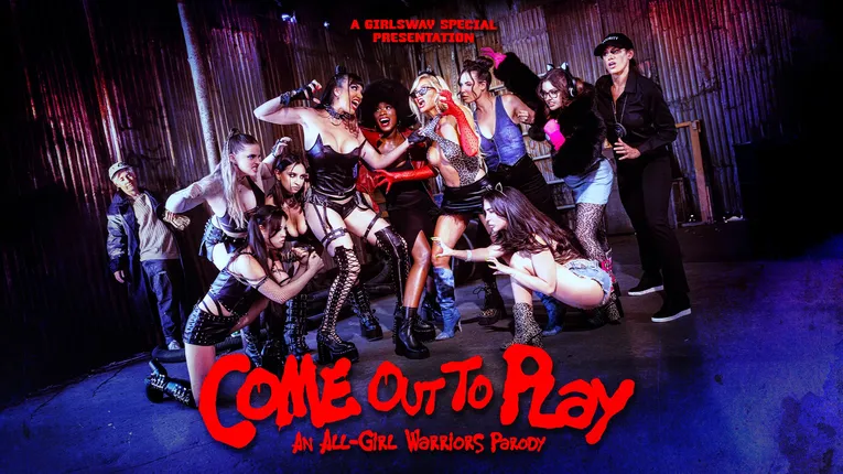 Girlsway – Come Out to Play: An All-Girl Warriors Parody