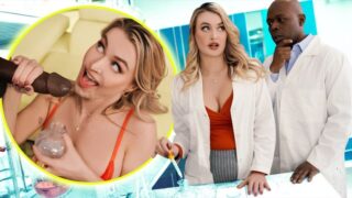 [BBCParadise] Natalia Starr - It’s for Research! MILF Scientist Milks BBC Lab Partner