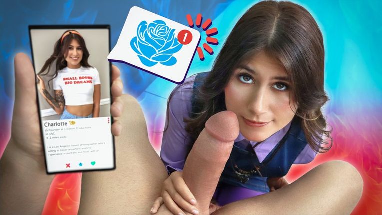 [DadCrush] Charlotte Mae – No Need for a New Girlfriend, He Can Take His Stepdaughter’s Virginity