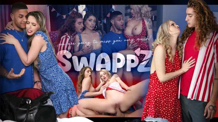 [MomSwap] Carina Blair, Angelica Amore – Fourth of July Trivia: Why Do Your Stepmoms Fuck Better Than College Girls?