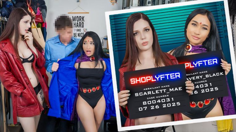 [Shoplyfter] Avery Black, Scarlett Mae – Case No. 8004031 – Bratty Teens Fuck Around and Find Out