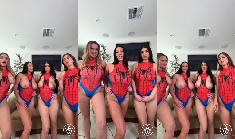 [OnlyFans] Angela White, Mia Malkova, Riley Reid, Violet Myers – Brand New Cosplay Scene!
