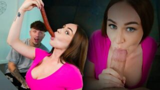 [MyPervyFamily] Emily Norman – Stepsis Proves She’s a Throat Goat