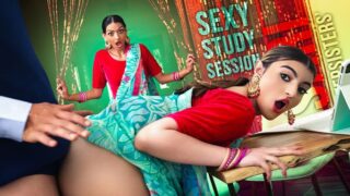 [StepSiblings] Laynee James, Julia James – Sari Stepsisters’ Sexy Study Session