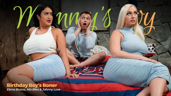 [MommysBoy] Elana Bunnz, Nia Bleu – Birthday Boy’s Boner